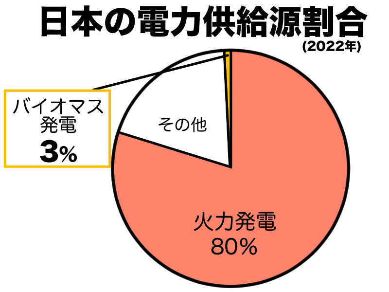 日本の電力供給源割合